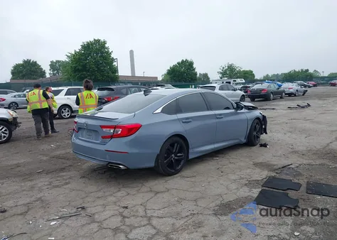 2021 Honda Accord Sport from USA, damaged, VIN 1HGCV1F32MA100205
